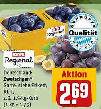 REWE Regional Zwetschgen – Genuss aus Deutschland