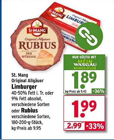 St. Mang Original Allgäuer Limburger