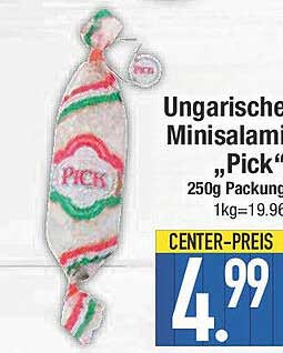 Ungarische Minisalami "Pick" 250g