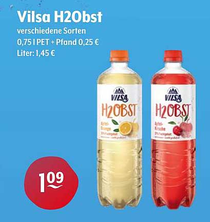 Vilsa H2Obst verschiedene Sorten