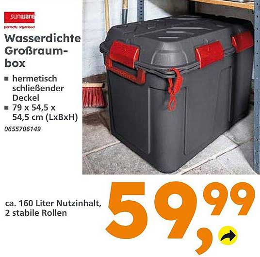 Wasserdichte Großraum-Box