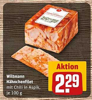 Wiltmann Hähnchenfilet mit Chili in Aspik, je 100 g