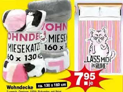 Wohndecke Miesekatzen – Gemütlichkeit für dein Zuhause