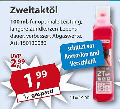 Zweitaktöl 100 ml