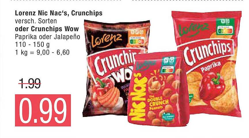 Lorenz Nic Nac's, Crunchips yoki Crunchips Wow
