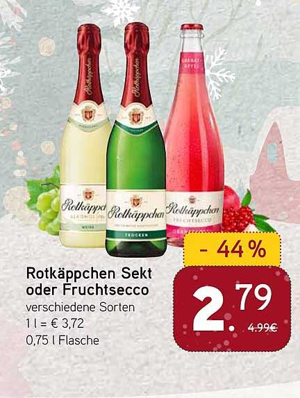 Wunderbar Rotkppchen Sekt Angebote Bilder