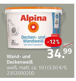Alpina Wei 10 Liter Angebot