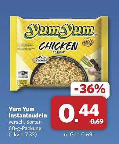 Stilvolle Yum Yum Gelb Bildnull
