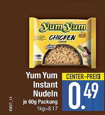 Yum Yum Instant Nudeln