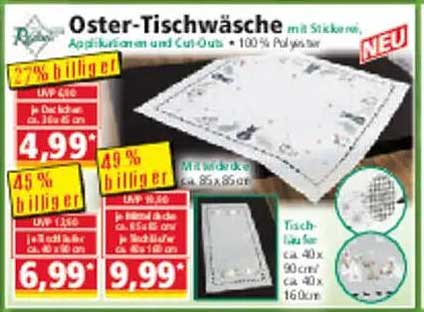 Oster-Tischwäsche