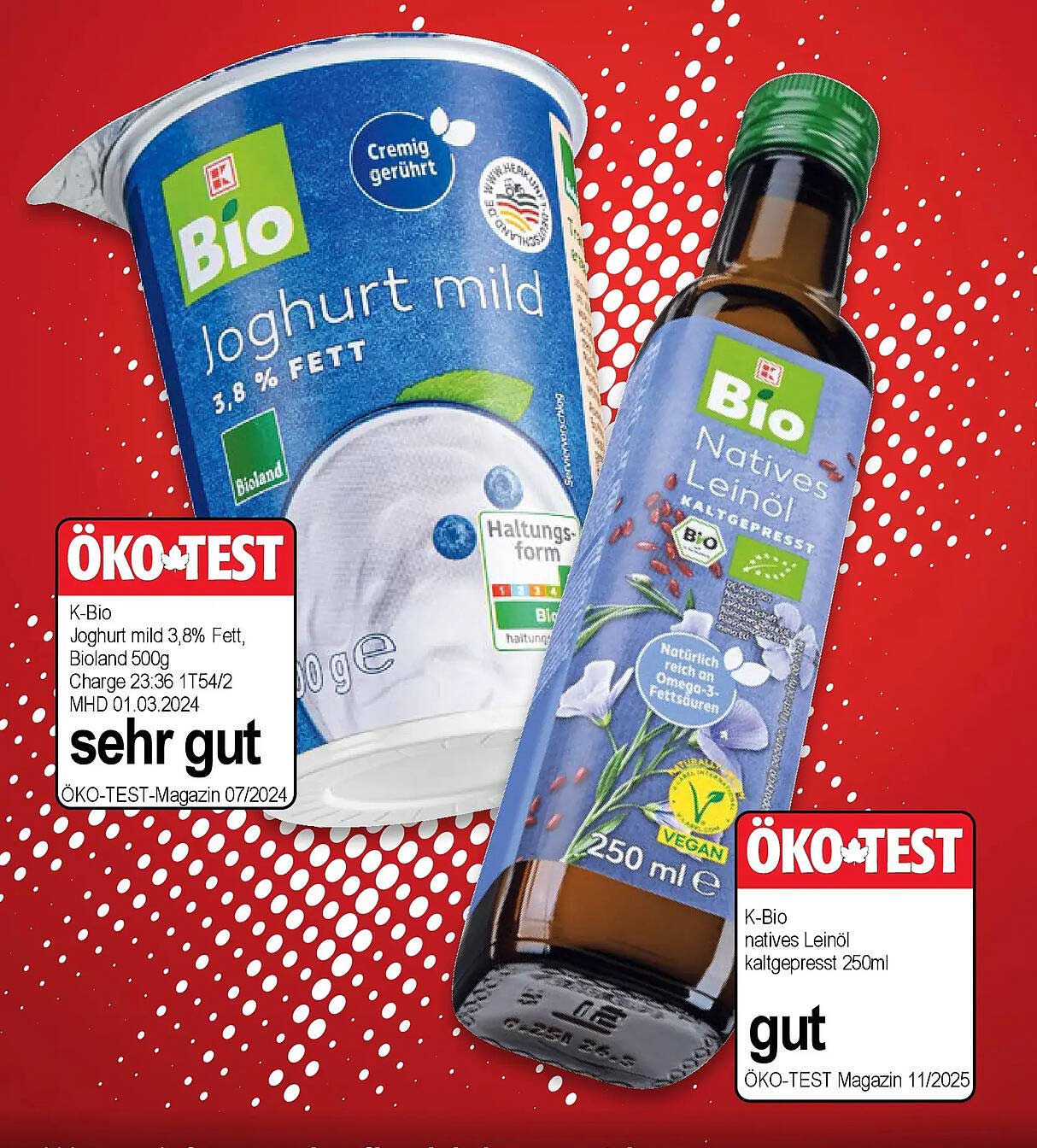K-Bio Joghurt mild 3,8% Fett, Bioland 500g