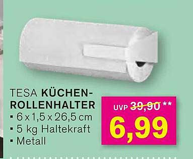 TESA KÜCHEN-ROLLENHALTER
