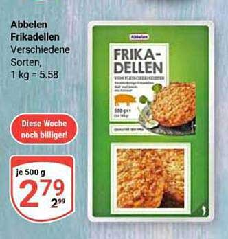 Abbelan Frikadellen verschiedene Sorten, 500 g