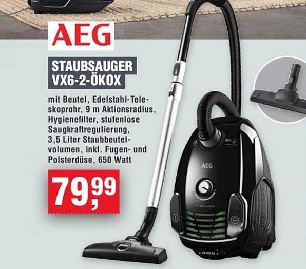 AEG STAUBSAUGER VX6-2-0K0X