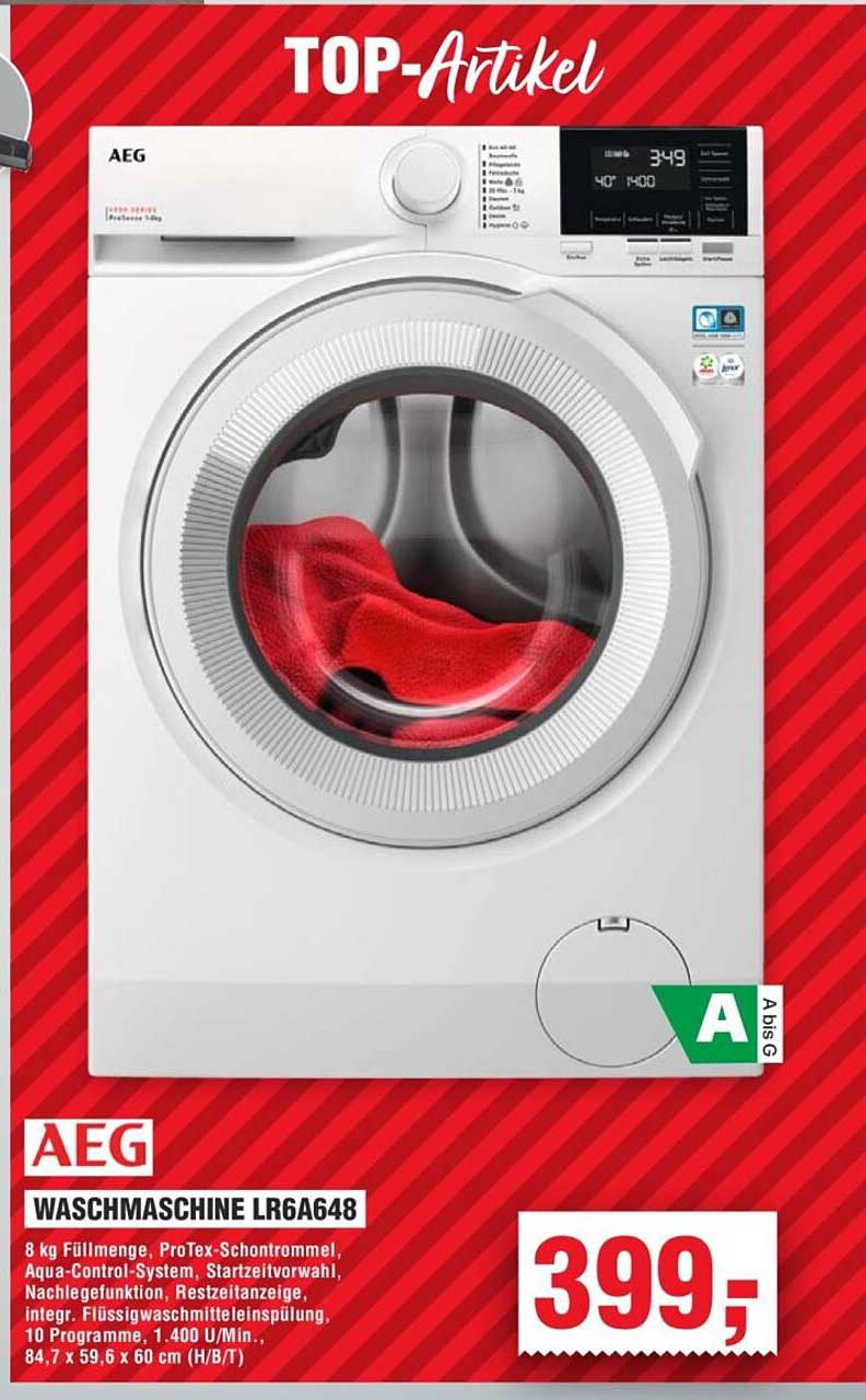 AEG Waschmaschine LR6A648