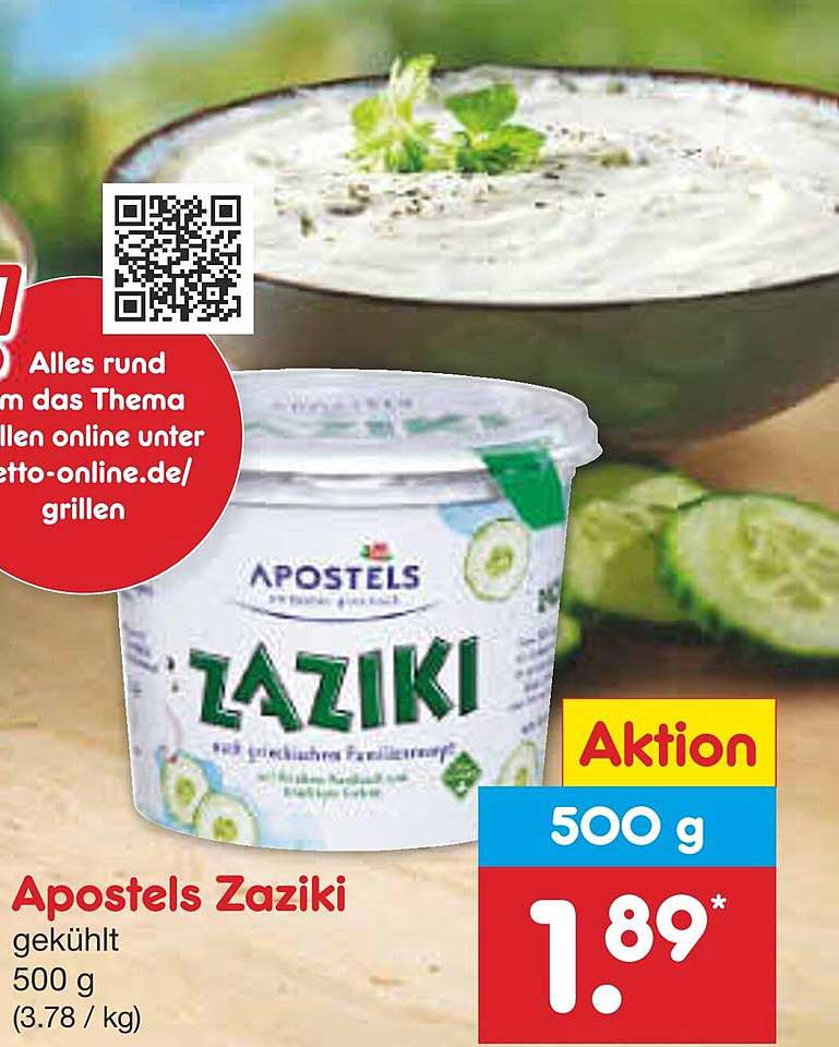 Apostels Zaziki 500 g - gekühlt