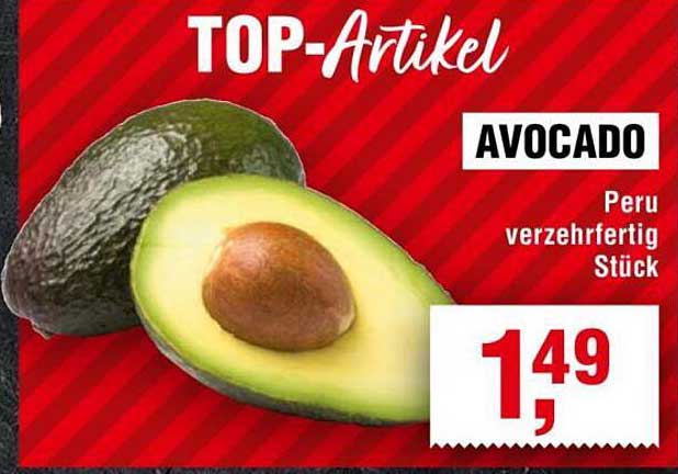 AVOCADO Peru verzehrfertig Stück