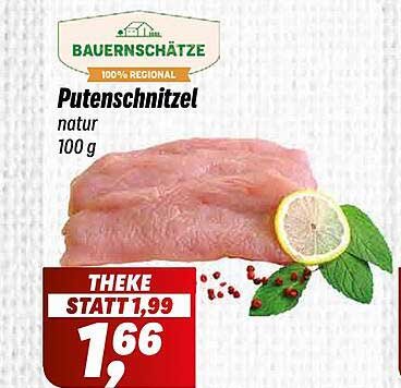 Bauernschätze Putenschnitzel natur 100 g