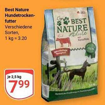 Best Nature Hundetrockenfutter 2,5 kg - Verschiedene Sorten