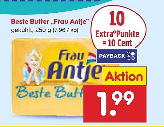 Beste Butter „Frau Antje“, 250 g
