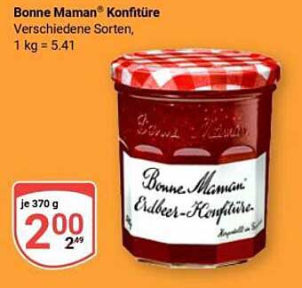 Bonne Maman® Konfitüre 370 g - Verschiedene Sorten
