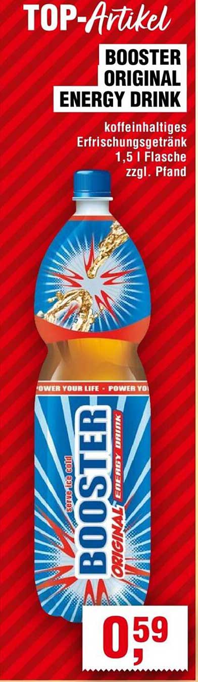 BOOSTER ORIGINAL ENERGY DRINK 1,5 L