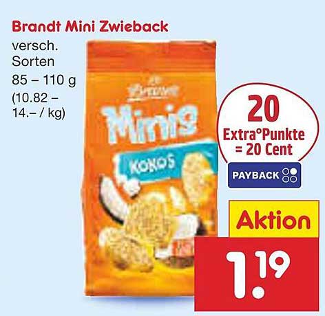 Brandt Mini Zwieback