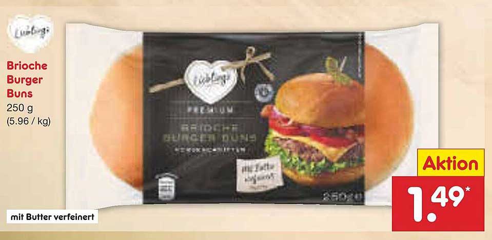 Brioche Burger Buns