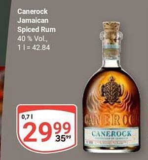 Canerock Jamaican Spiced Rum 0,7l