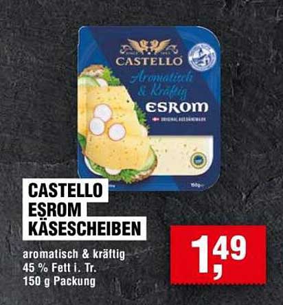 CASTELLO ESROM KÄSESCHNEIDEN