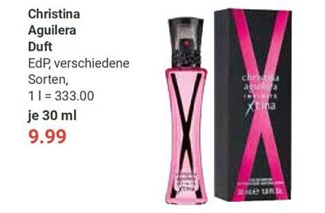 Christina Aguilera Duft EdP, verschiedene Sorten, 30 ml