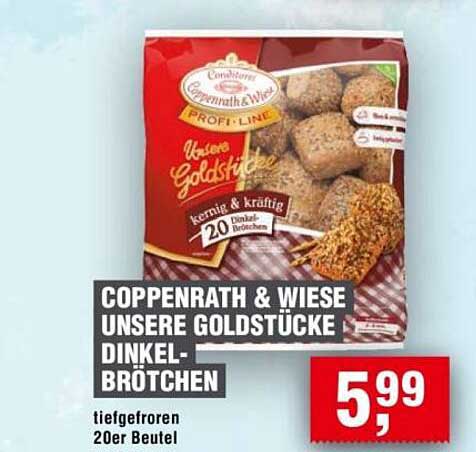 COPPENRATH & WIESE UNSERE GOLDSTÜCKE DINKELBRÖTCHEN