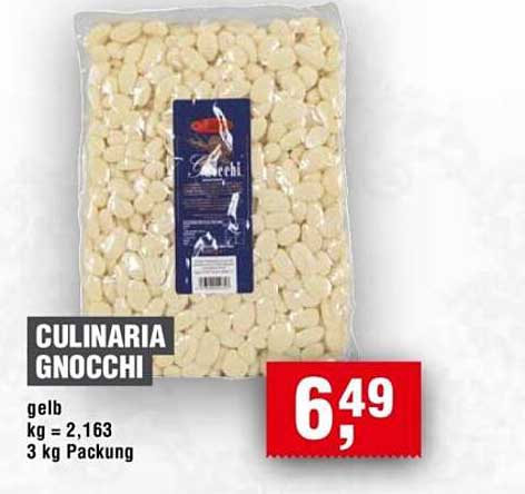 Culinaria Gnocchi 3 kg Packung