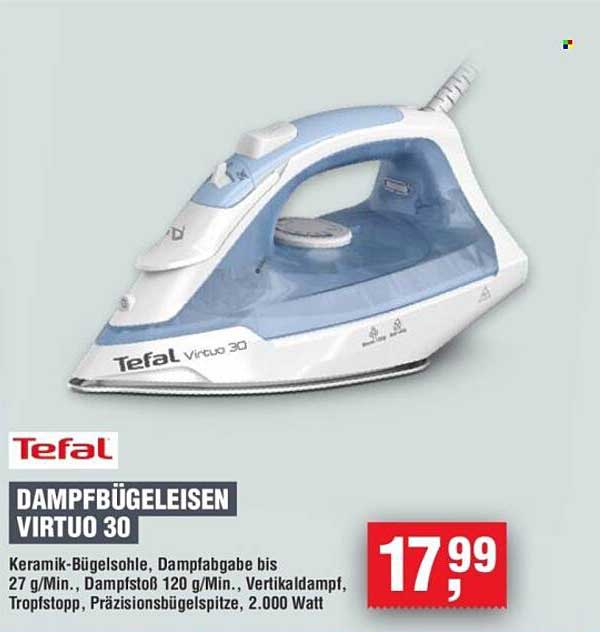 DAMPFBÜGELEISEN VIRTUO 30
