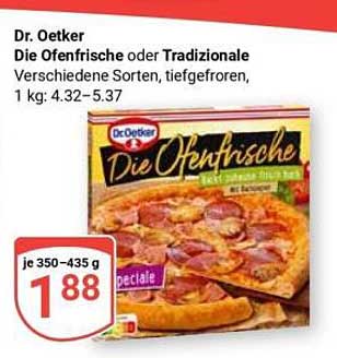 Dr. Oetker Die Ofenfrische oder Tradizionale, 1 kg