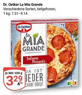 Dr. Oetker La Mia Grande – Salami Piccante