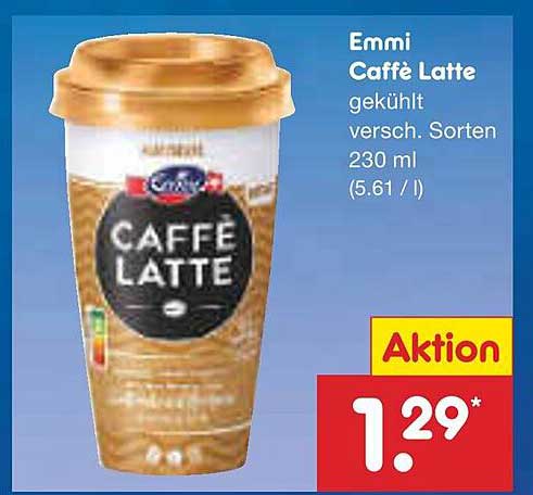 Emmi Caffè Latte gekühlt 230 ml - Angebot vom 12. bis 17. Mai 2025