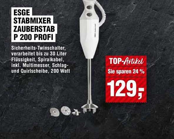 ESGE STABMIXER ZAUBERSTAB P 200 PROFI