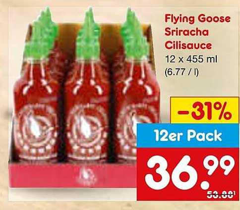 Flying Goose Sriracha Chilisauce 12er Pack
