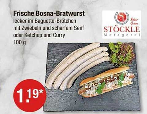 Frische Bosna-Bratwurst