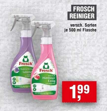 Frosch Reiniger - Verschiedene Sorten je 500 ml Flasche