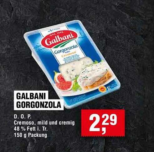 GALBANI GORGONZOLA D.O.P. - Cremoso, mild und cremig