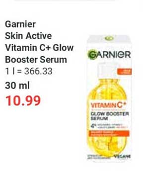 Garnier Skin Active Vitamin C+ Glow Booster Serum 30 ml