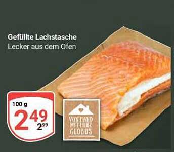 Gefüllte Lachstasche - Lecker aus dem Ofen