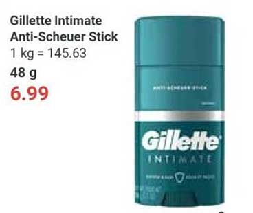 Gillette Intimate Anti-Scheuer Stick 48 g
