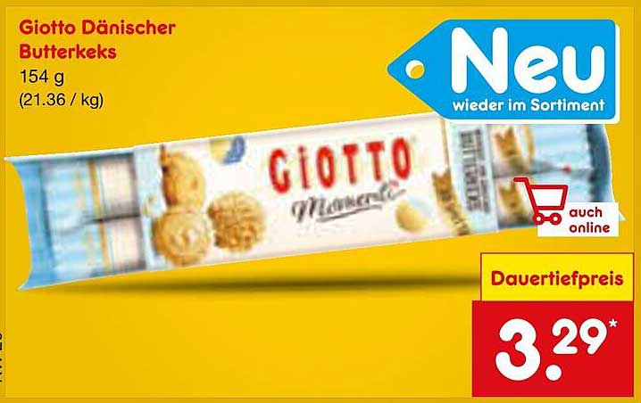 Giotto Dänischer Butterkeks 154 g