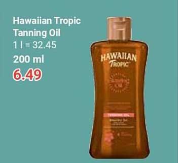 Hawaiian Tropic Tanning Oil 200 ml