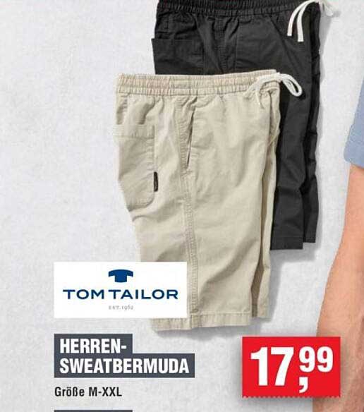 Herren-Sweatbermuda