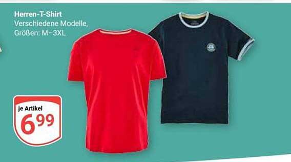Herren-T-Shirt - Verschiedene Modelle, Größen: M–3XL