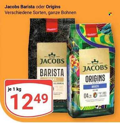 Jacobs Barista oder Origins - Ganze Bohnen